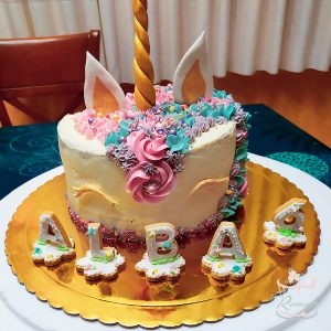 Tarta unicornio